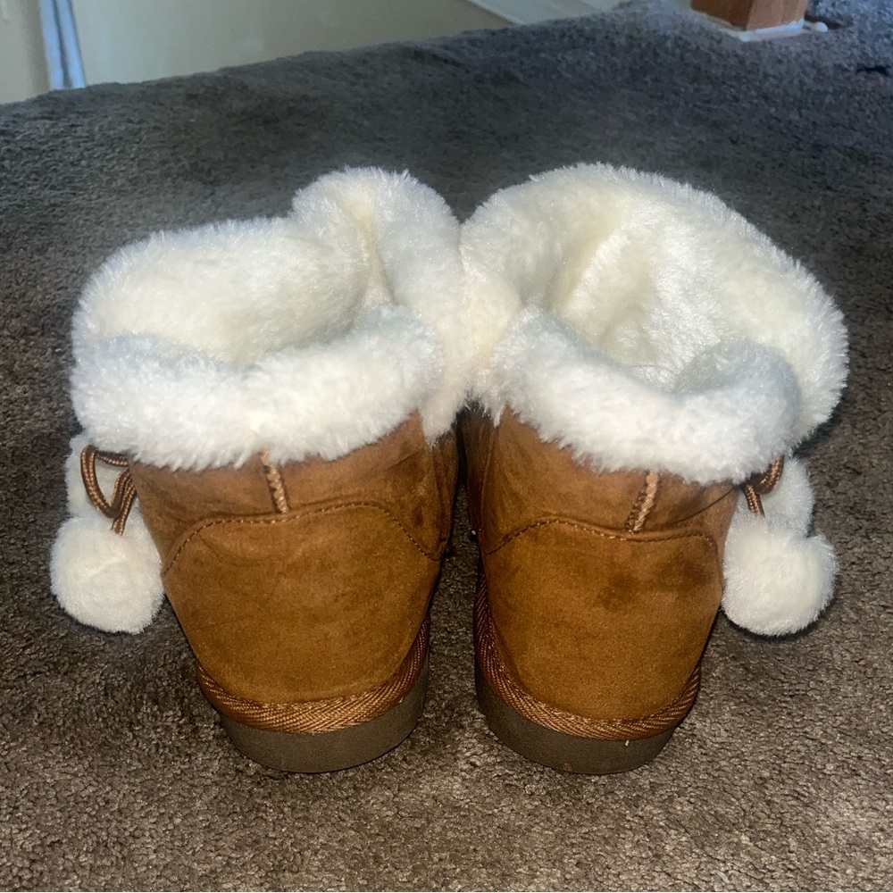 🎉 HOST PICK 🎉 Women’s Arizona Jean Co. Memory Foam Chestnut Ankle Booties-Size 7 - Picture 7 of 13